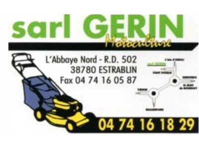 GERIN Motoculture
